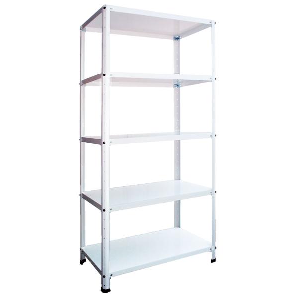 スチールラック　ホワイト　7段（画像は公式サイトの例です） rack-factory_rfl-745-wh