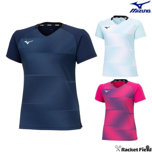MIZUNO（ミズノ） ソフトテニス バドミントン ウェア ゲームシャツ