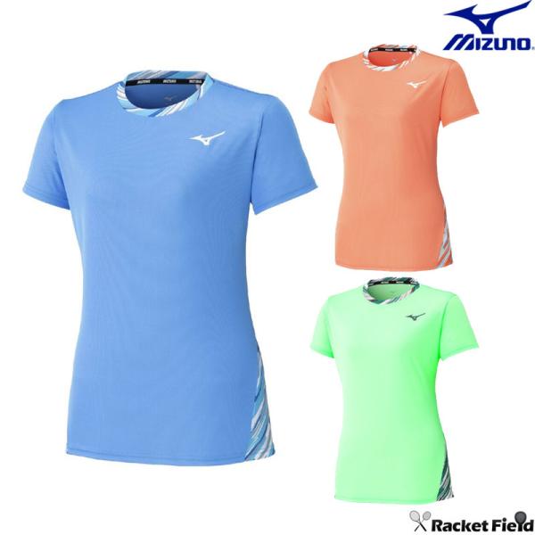 【美品】YONEX MIZUNOゲームシャツTシャツ・スコート レディースセット MIZUNO ソフトテニス バドミントン ウェア ミズノ ゲームシャツ