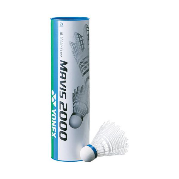 ■メーカー・品名：YONEX MAVIS2000P■仕様と特徴日本バドミントン協会検定合格球 新開発「ウィングリブ」採用でさらに水鳥に近づいた飛行性能。シャトルの正確な飛行性能には、スカート部の復元の早さが大きく影響します。ウィングリブは外...