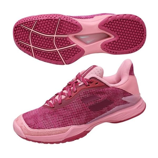 【在庫限り】BABOLAT (バボラット) レディス ジェット テレ サンドグラス W （31S22760) テニスシューズ ★オムニ・クレーコート用★