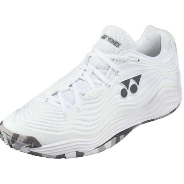 【在庫限り】 YONEX (ヨネックス) パワークッションフュージョンレブ5 MGC [SHTF5MGC]  ★オムニ＆クレーコート用★　フージョンアッパー：合成繊維＋合成樹脂ミッドソール：合成樹脂アウトソール：ゴム底