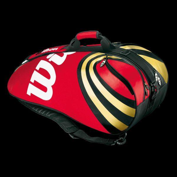 【在庫限り】 Wilson (ウィルソン) BLX TOUR SIX PLUS テニスバック [WRZ812200] ラケットバック