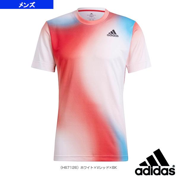 アディダス ウェア メンズ ユニ M Mel Tシャツ メルボルン フリーリフト プリント 半袖tシャツ メンズ Ct121 Adi Ct121 ラケットプラザ 通販 Yahoo ショッピング