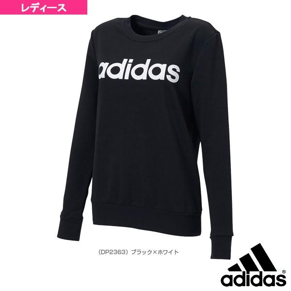 アディダス オールスポーツウェア レディース W リニアロゴ クルー スウェット レディース Fru58 Adi Fru58 ラケットプラザ 通販 Yahoo ショッピング
