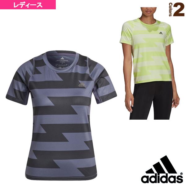 アディダス ランニング ウェア レディース W Fast Aop Tシャツ レディース Hy3 Adi Hy3 ラケットプラザ 通販 Yahoo ショッピング