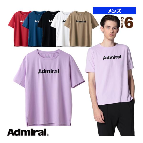 完売品　アドミラル　ミニマルビッグロゴティー　　テニス　シャツ　希少Ｓサイズ Admiral アドミラル『Admiral』 テニス・バドミントンウェア