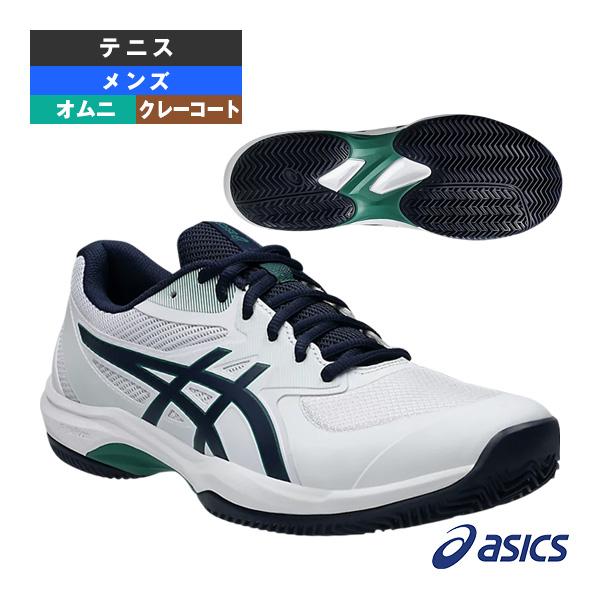アシックス asics GAME FF CLAY/OC 【オムニ＆クレーコート用】 メンズ テニスシューズ 1041A490-102 ASICS（アシックス） テニスシューズ ゲームFF GAME FF CLAY OC