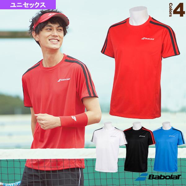 バボラ テニス バドミントン ウェア メンズ ユニ ショートスリーブシャツ カラープレイライン ユニセックス Btunja15 l Btunja15 ラケットプラザ 通販 Yahoo ショッピング