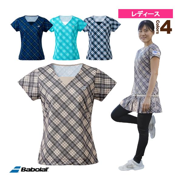 バボラ テニス・バドミントンウェア『レディース』 ショートスリーブシャツ/PURE SHORT SLEEVE SHIRT/レディース『BWG3327』