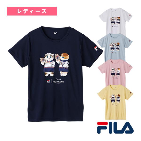 フィラ テニスウェア『レディース』 FILA×mofusand メッシュショートスリーブティーシャツ レディース CE6SAW819