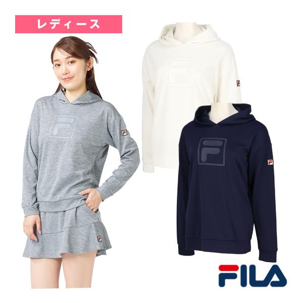 フィラ テニスウェア（レディース） プルパーカー レディース EL0208 FILA テニスウェア プルパーカー レディース 2025年 秋冬 長袖 ウィンドブレーカー アウター UV「国内正規品取り扱い店」