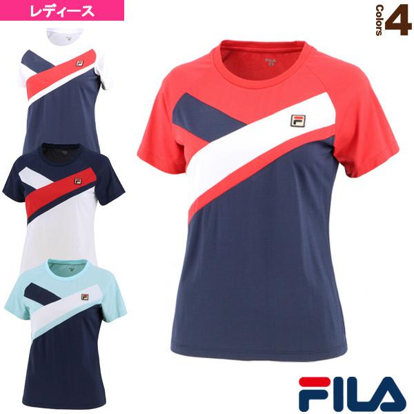 フィラ テニス バドミントンウェア レディース ゲームシャツ レディース Vl2119 Fil Vl2119 ラケットプラザ 通販 Yahoo ショッピング