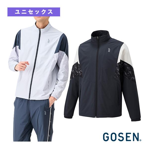 [ゴーセン テニスウェア（メンズ/ユニ）]ウィンドウォーマージャケット 裏起毛 ユニセックス Y2440 GOSEN（ゴーセン） テニスウェア『メンズ/ユニ』 ウィンドウォーマー