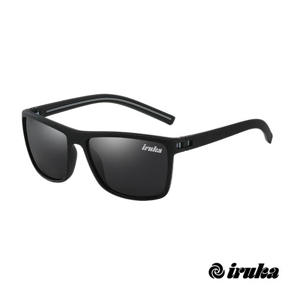 iruka（イルカ） テニスアクセサリ・小物 IRUKAサングラス ネオンブラック Iruka テニスアクセサリ・小物 サングラスネオンブラック 偏光レンズ「国内正規品取り扱い店」