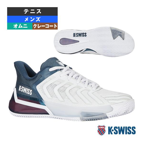 K-SWISS テニスシューズ ウルトラショット4HB Ultrashot 4 HB メンズ KS04438129WG K-SWISS テニスシューズ ウルトラショット4HB 靴 くつ 白 ホワイト おすすめ おしゃれ SALE セール 特...