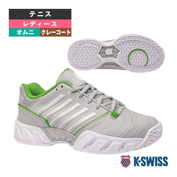 K-SWISS テニスシューズ ビッグショットライト4オムニ／BigShot Light 4 OMNI／レディース（KS97010034GL） K-SWISS テニスシューズ オムニクレー ケースイス ビッグショットライト  靴 オムニ ク...