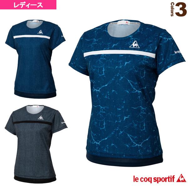 ルコック テニス バドミントンウェア レディース 半袖シャツ レディース Qtwoja02 Lcq Qtwoja02 ラケットプラザ 通販 Yahoo ショッピング