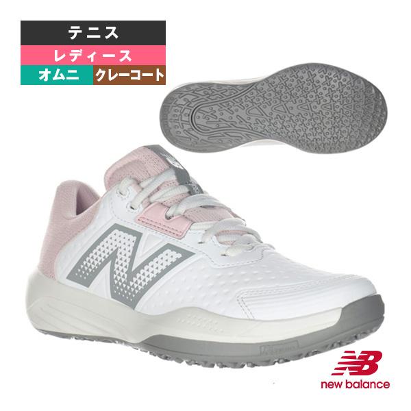 ニューバランス テニスシューズ 696 v6 O 2E（幅広） オムニクレーコート用 レディース WCO696 New Balance テニスシューズ 2E 幅広 ママ 疲れにくい 普段使い「国内正規品取り扱い店」