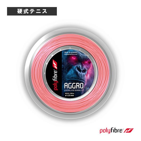 ポリファイバー テニスストリング『ロール他』 Polyfibre Aggro アグロ 200mロール PF1572/PF1582