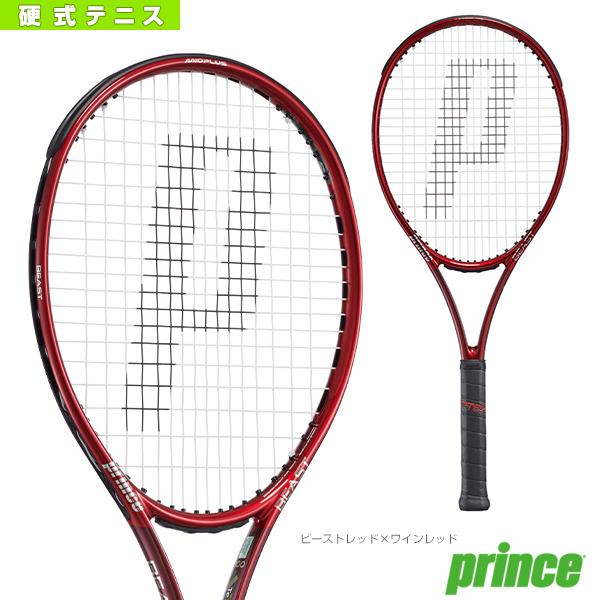 代引き手数料無料 テニスラケット Prince プリンス 硬式テニス用ラケット フレームのみ ビースト オースリー 104 ブラック ビーストレッド 7tj063 新しいコレクション Ihmc21 Com