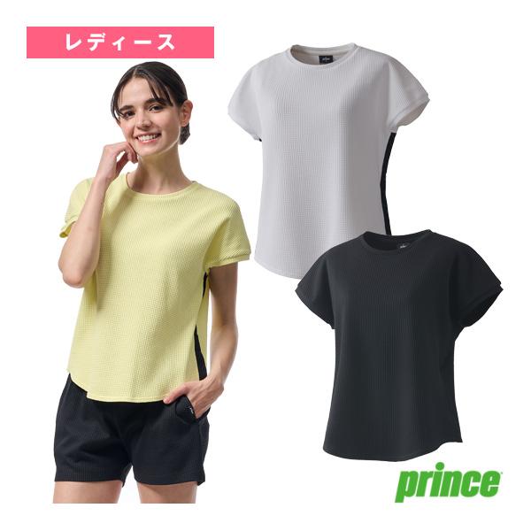 新品未使用！Prince プリンス テニス ウエア　ゲームシャツ　ベージュM Prince（プリンス） テニスウェア『レディース』 ゲームシャツ