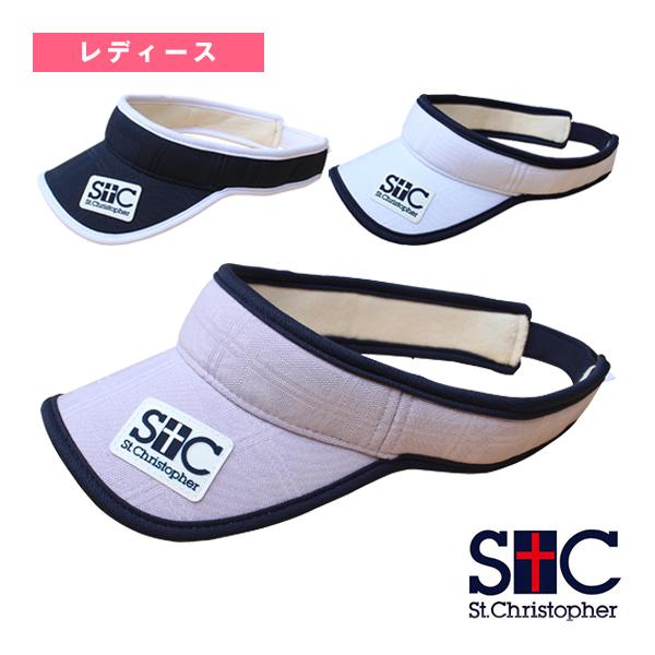 セントクリストファー テニスアクセサリ・小物 ジャガードチェックサンバイザー レディース STC-BEA4830 St.Christopher テニスアクセサリ バイザー「国内正規品取り扱い店」