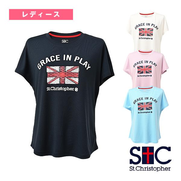 セントクリストファー テニスウェア『レディース』 半袖プラクティスTシャツ レディース STC-BFW6019