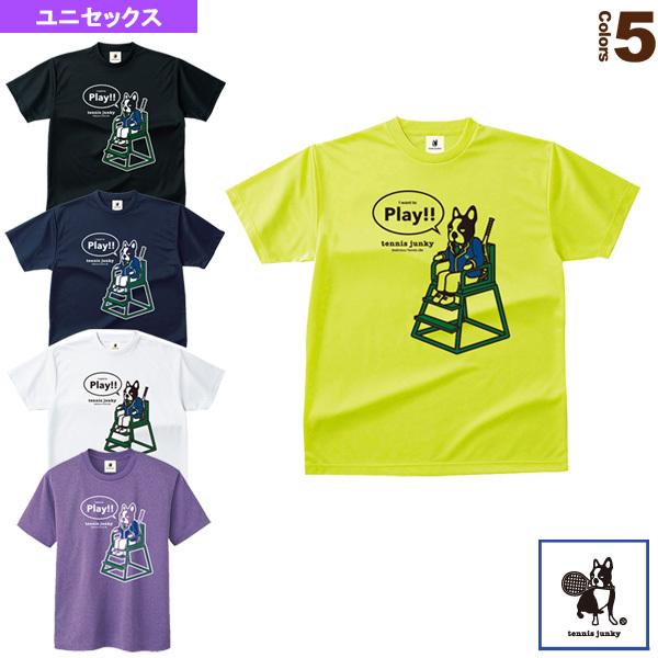 テニスジャンキー テニス バドミントンウェア メンズ ユニ Tennis Junky 15 0 ドライtシャツ ユニセックス Tj Tnj Tj ラケットプラザ 通販 Yahoo ショッピング