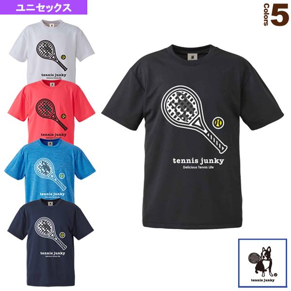 テニスジャンキー テニス バドミントンウェア メンズ ユニ ラケット犬 1 ドライtシャツ ユニセックス Tj Tnj Tj ラケットプラザ 通販 Yahoo ショッピング