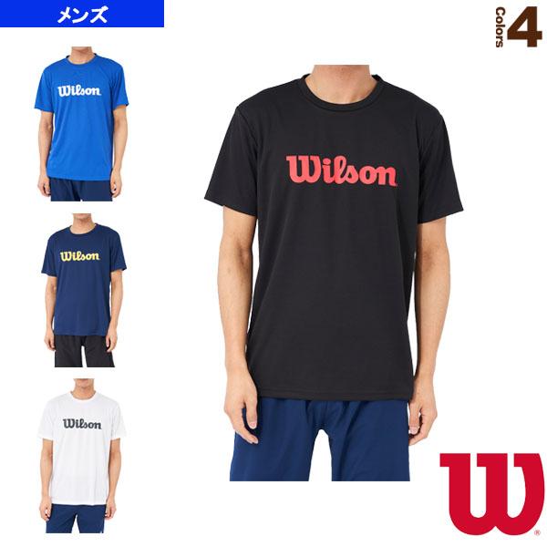 ウィルソン テニス・バドミントン ウェア（メンズ/ユニ）  ビッグロゴドライTシャツ／メンズ（412-240）