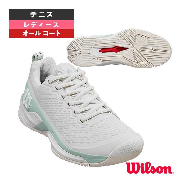 Wilson RUSH PRO4.5 オールコート用 Wilson ウイルソン RUSH PRO 4.5 ラッシュプロ TM WH/NV/Gum