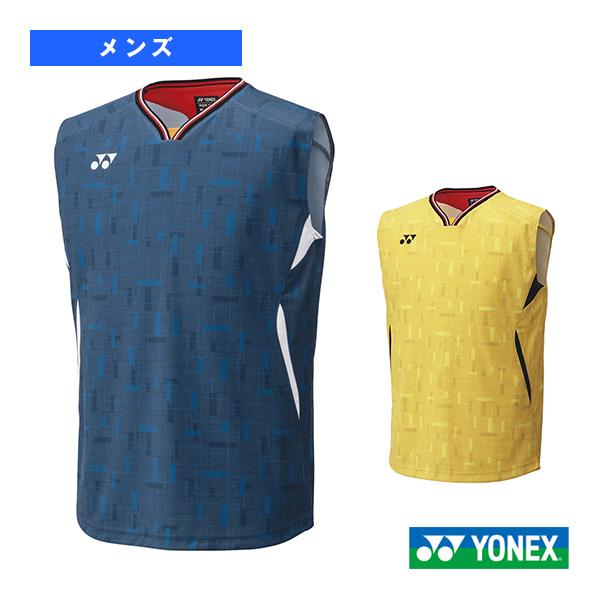 yonex メンズゲームシャツ(ノースリーブ) 日本代表 バドミントン　サラサラ 楽天市場】ヨネックス メンズ メンズゲームシャツ ノースリーブ
