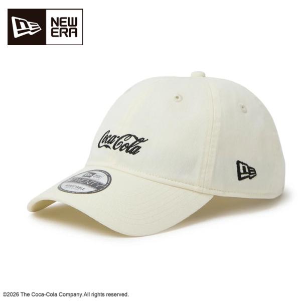  ニューエラコラボキャップ ホワイト NEW ERA（ニューエラ） キャップ 9TWENTY コカ・コーラ ユニセックス