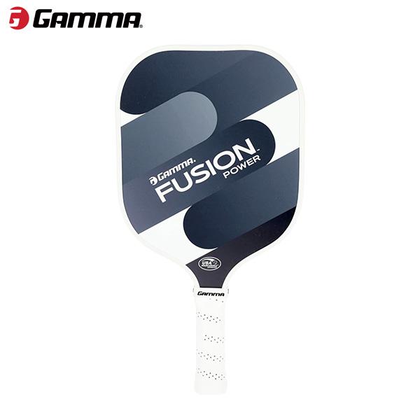 GAMMA ピックルボールパドル FUSION POWER (ブラック) 送料無料