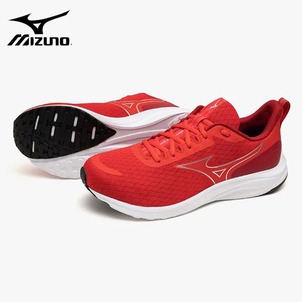 ミズノ エスペランザー2 メンズ 25SS レッド×シルバー (K1GA244412) ランニングシューズ ウオーキング スニーカー