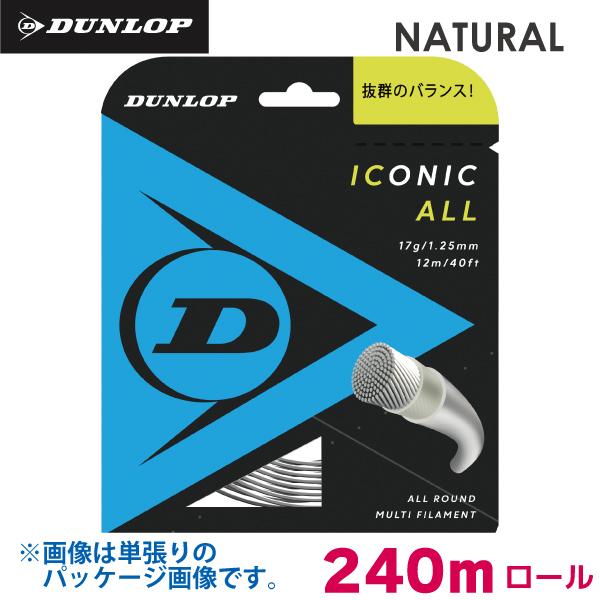 �_�����b�v �A�C�R�j�b�N �I�[�� DUNLOP ICONIC ALL 240m���[�� DST32001 �K�b�g �d�� �e�j�X �X�g�����O �K�b�g