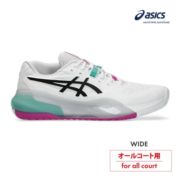 ASICS　ゲルレゾリューション テン　オールコート　ワイド　1041A487-103　26SS　GEL-RESOLUTION X WIDE　ASI02