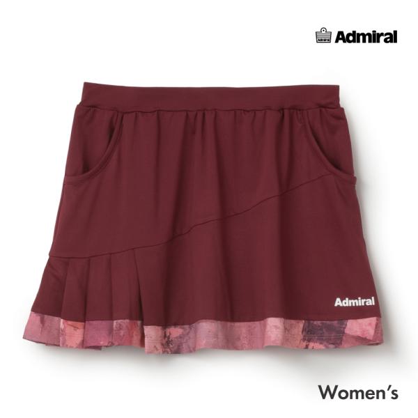 Admiral（アドミラル） アシメプリーツグラフィックヘムスコート