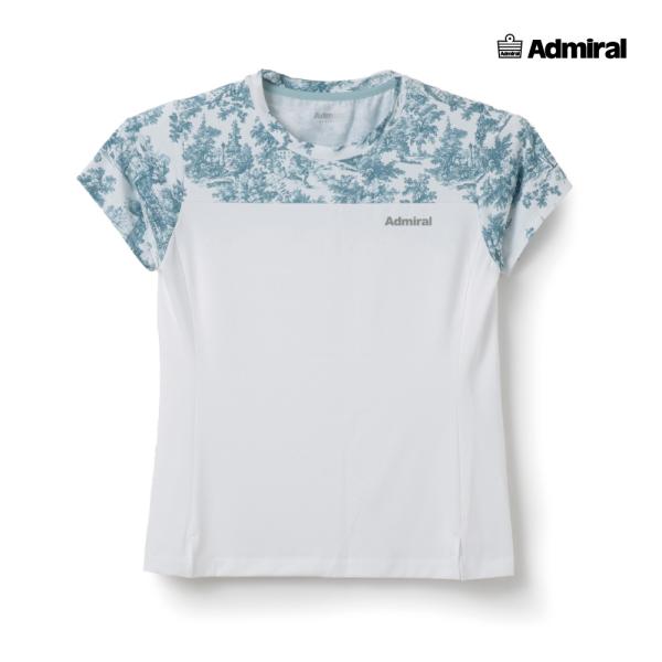 Admiral（アドミラル） レディース スリットヘムグラフィックTEE