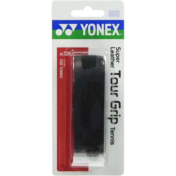 他サイト： ヨネックス【国内正規品】AC126　スーパーレザー　ツアーグリップ　　ブラック（007）　【＊期間限定・ヤフー価格＊】の商品画像