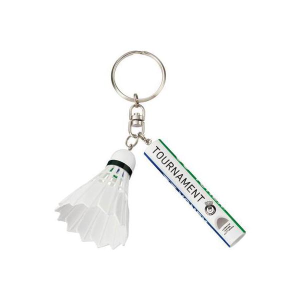 ＊笛つきシャトル型キーホルダー。●練習時に役立つ、号令笛付き（シャトルケース型）■品番：ACG1016A■素材：ＰＶＣ＋ＡＢＳ＋スチール■サイズ：シャトル／全長50mm、長径37mm　　　　　ケース／全長67mm、長径13mm■中国製●本商...