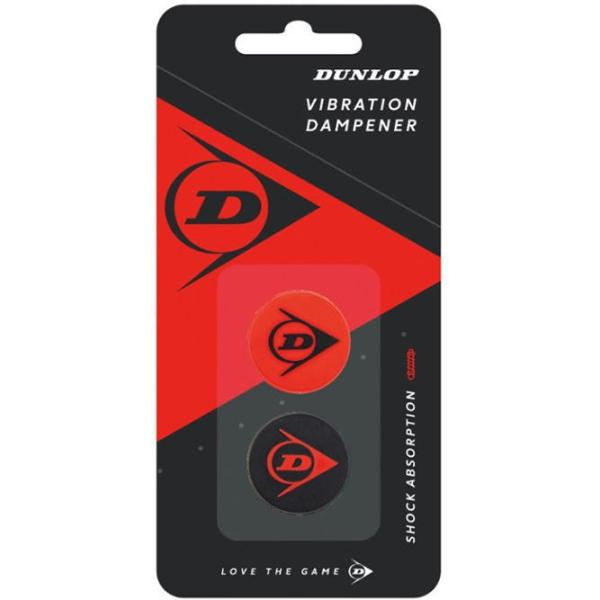 ダンロップ〈振動止め〉ストリング振動止め（2個入） DTA-1910　　　ブラック×レッド