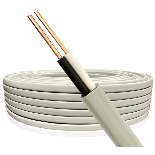 VVFケーブル 2.6mm-2芯 灰色 20m 切り売り1m〜30m 600Vケーブル PSE  