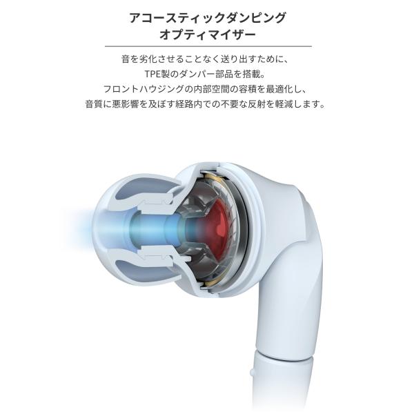 ���f�B�E�X radius HP-NHR41 �L���C���z���bHP-NHR41BG HP-NHR41K �d�ቹ �n�C���]�Ή� ���P�[�u�� �J�i���^ �u���[ �O���[ �u���b�N ������ 3.5mm �M�t�g ���i�摜4