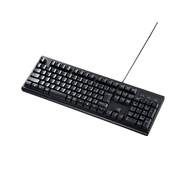 サンワサプライ 日本語109キーボード(ブラック) SKB-109UBK