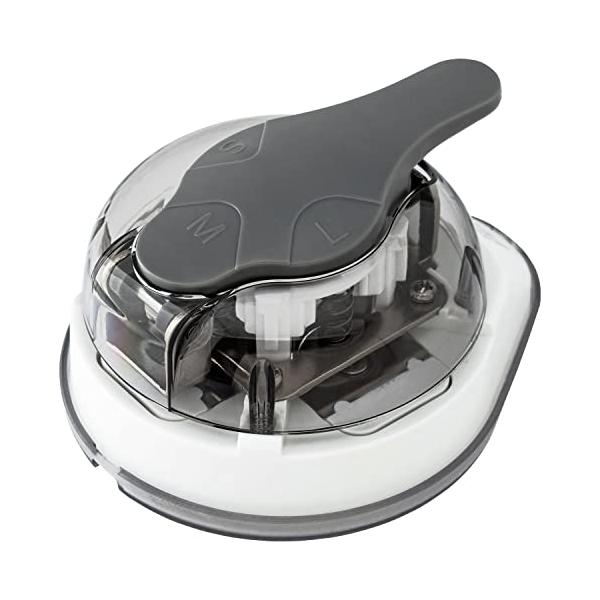 かどまるPRO・PRO 本体サイズ：W103xH186xD53mm/131g S4765036・【本体サイズ】W78×H50×D94mm・【重さ】110g・【カット径】3mm、5mm、8mmの3パターン・【仕様】ラミネート加工もカット可能・...