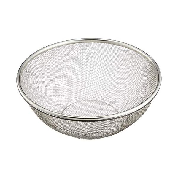 新越金網 新越ワークス TS頑丈なザル 25cm (16メッシュ) ステンレス鋼