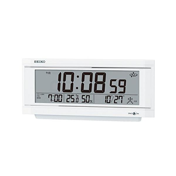 セイコークロック(Seiko Clock) 置き時計 目覚まし時計 衛星電波