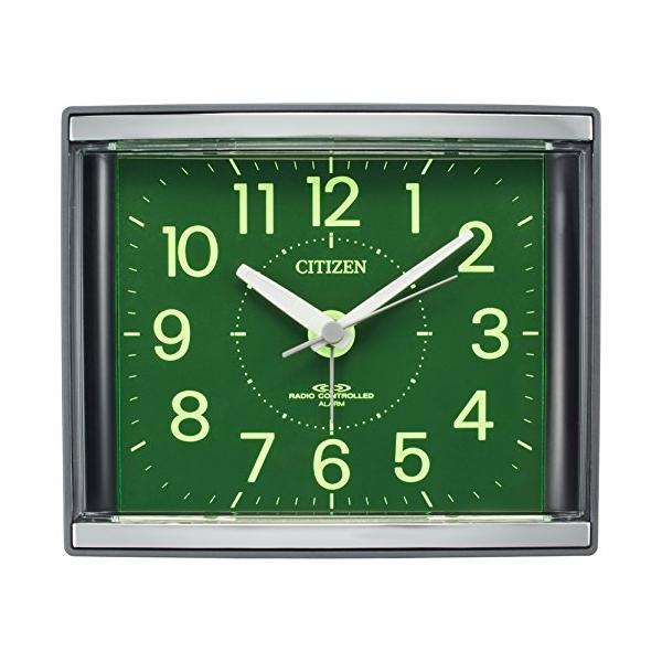 ・グレー 115x138x64mm 4RL434-008・サイズ:115x138x64mm、本体重量:約260g・使用電源：単三形x1本(別売)・秒針：ステップ秒針・ムーブメント：クオーツ・アラーム：電子音 ジャストアラーム機能(アラーム精...